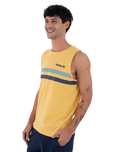 Oceancare Stripes Vest in Pebble