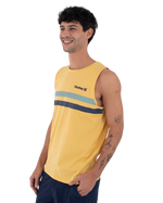 Oceancare Stripes Vest in Pebble