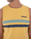 Oceancare Stripes Vest in Pebble