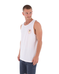The Hurley Mens Printing Press Berjim Vest in White