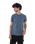 The Hurley Mens Low Tide T-Shirt in Submarine