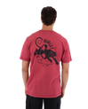 The Hurley Mens Sider T-Shirt in Cherry