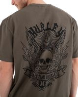 The Hurley Mens Built Eagle T-Shirt in Cargo