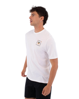The Hurley Mens Printing Press Bolud T-Shirt in White