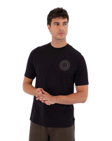 The Hurley Mens Printing Press Cordob T-Shirt in Black