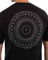 The Hurley Mens Printing Press Cordob T-Shirt in Black