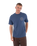 The Hurley Mens Printing Press Cordob T-Shirt in Grey Teal