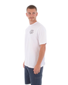 The Hurley Mens Printing Press Evy T-Shirt in White