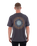 The Hurley Mens Printing Press Pinheiros T-Shirt in Dark Stone Grey