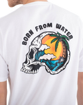 The Hurley Mens Printing Press Digeno T-Shirt in White
