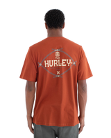 The Hurley Mens Printing Press Osmar T-Shirt in Ranger