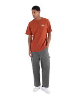 The Hurley Mens Printing Press Osmar T-Shirt in Ranger