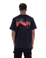 The Hurley Mens Hawaii Sunset T-Shirt in Black
