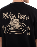 The Hurley Mens Pasta T-Shirt in Black