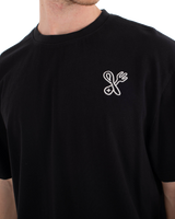 The Hurley Mens Pasta T-Shirt in Black