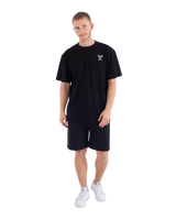 The Hurley Mens Pasta T-Shirt in Black