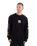 The Hurley Mens Trip Long Sleeve T-Shirt in Black