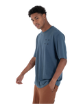 Bcnsk8 T-Shirt in Armored Navy