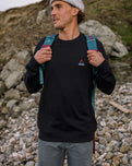 Vita Sweatshirt in Black