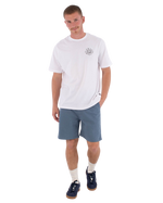 The Hurley Mens H2O Regular Walkshorts in Grey Teal