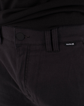 The Hurley Mens Icon Baggy Walkshorts in Black