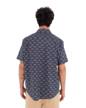 The Hurley Mens Printing Press Arbore Shirt in Black