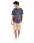 The Hurley Mens Printing Press Arbore Shirt in Black