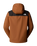 The The North Face Mens Antora Jacket in Burnt Umber & TNF Black