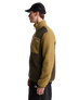 Yumiori 1/4 Zip Fleece Jacket in New Taupe Green