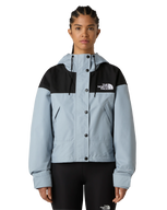 The The North Face Womens Reign On Jacket in Frost Grey & TNF Black