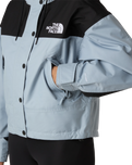 The The North Face Womens Reign On Jacket in Frost Grey & TNF Black