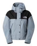 The The North Face Womens Reign On Jacket in Frost Grey & TNF Black