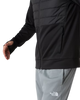 Reaxion 2.0 Hybrid Zip Fleece Jacket in TNF Black Heather