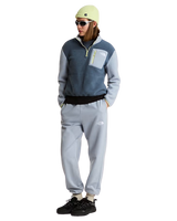Yumiori 1/4 Zip Fleece Jacket in Granite Grey & Frost Grey
