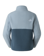 The The North Face Womens Yumiori 1/4 Zip Fleece Jacket in Granite Grey & Frost Grey