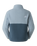 The The North Face Womens Yumiori 1/4 Zip Fleece Jacket in Granite Grey & Frost Grey
