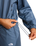 TNF Easy Wind Jacket in Granite Grey