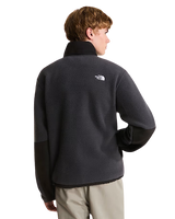 Yumiori Off-Peak 1/2 Zip Fleece Jacket in Asphalt Grey & TNF Black