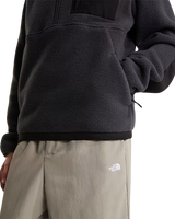 Yumiori Off-Peak 1/2 Zip Fleece Jacket in Asphalt Grey & TNF Black