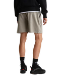 Simple Dome Shorts in Stone Slab