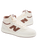 Numeric 440 High V2 Shoes in Sea Salt & Dark Brown