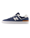 Numeric 574 Vulcanized Shoes in Vintage Indigo