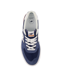 Numeric 574 Vulcanized Shoes in Vintage Indigo