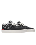 The New Balance Mens Numeric 574 Vulcanized Shoes in Black & Grey