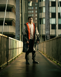 Nexus Long Sleeved in Dual Camoflage & Orange