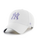 NY Yankees Sure Shot MVP Cap in White & Lilac