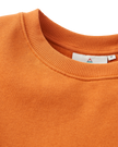 The Passenger Mens Escapism Sweatshirt in Sunset Orange