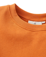 The Passenger Mens Escapism Sweatshirt in Sunset Orange