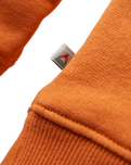 The Passenger Mens Escapism Sweatshirt in Sunset Orange