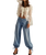 We The Free Lotus Balloon Jeans in Bijou Blue